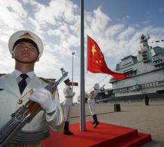 Het vliegdekschip Shandong staat symbool voor de technische evolutie van het moderne China.  © Xinhua