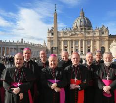 Nederlandse bisschoppen in Rome © RKK/Ramon Mangold