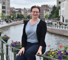 Anaïs Fayt is de nieuwe directeur van IJD Jongerenpastoraal Vlaanderen © Aagje Van Impe