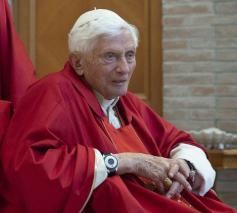 Emeritus paus Benedictus XVI © Vatican Media