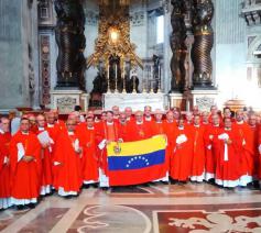 De bisschoppen van Venezuela zijn momenteel op bezoek in Rome © VaticanMedia