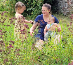 Charlotte, Cecilia en Catharina. 