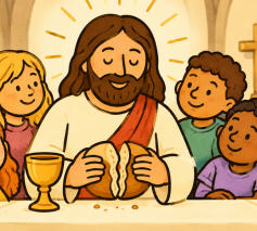 Met Jezus aan tafel in de eucharistie 