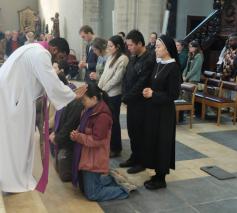 Onze catechumenen op weg naar Pasen © Pastorale zone Leuven aan de Dijle