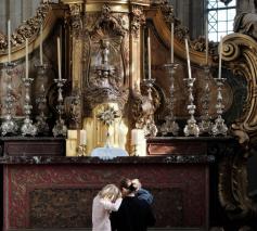 aanbiddingsmoment voor kinderen in de Sint-Kwintenskerk © Pastorale zone Leuven aan de Dijle