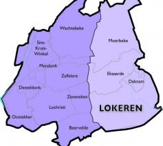 Parochies in het dekenaat Lokeren © Bisdom Gent
