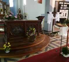 Pasen in de kerk van Linde © Parochie Linde-Wauberg