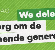 Veertig dagen de tijd. De zorg om de komende generaties delen. © Broederlijk Delen