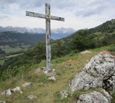 Boven op een berg is het uitzicht overweldigend (foto Franse Vercors). © jh