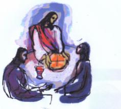 Samen op weg gaan en samen rond de tafel zitten staan centraal in het evangelie van de derde paaszondag. 