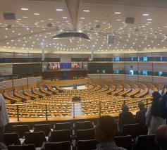 Het bezoek aan het Europees Parlement 