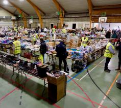 Bedevaarten bisdom Brugge zette een hulpactie op poten voor de getroffen van Trooz © Marc Allegaert