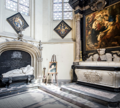Grafkapel Pieter Paul Rubens, Sint-Jacobskerk Antwerpen. © Kioni Papadopoulos