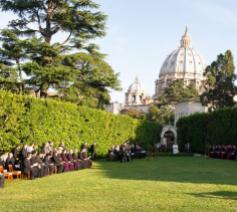 De tuin van het Vaticaan © Vatican Media