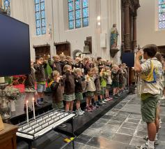 ook scouts in gebed samen ! 