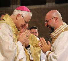 Priesterwijding Gianluca Loperfido © Jente Vandewijer