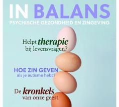 Magaboek In balans. Psychische gezondheid en zingeving © Uitgeverij Halewijn