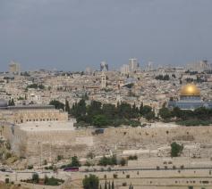 Zicht op Jeruzalem. © Chantal Leterme