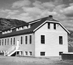 Een residentiële school in Kaloops (Canada) © Vatican Media