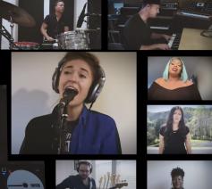 Lauren Daigle, lockdown-clip 'Still Roling Stones'. 