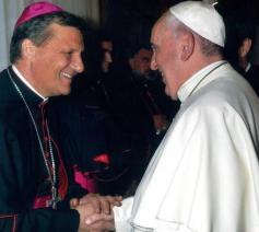 Bisschop Mario Grech en paus Franciscus © VaticanMedia
