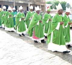 De Nigeriaanse bisschoppen © Vatican Media