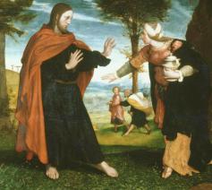 Noli me tangere, Hans Holbein de Jongere (1524). © WikiCommons