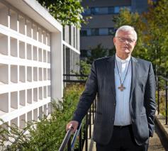 Patrick Hoogmartens: „In de toekomst moeten bisschoppen hun stem vaker laten horen in de media.” © Mine Dalemans