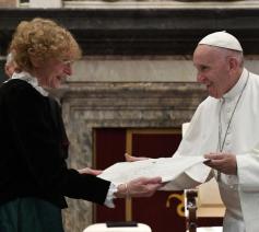 De theologe Schlosser, winnaar van de Ratzingerprijs 2018 © Vatican Media