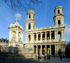 De kerk van Saint-Sulpice in Parijs © Wikipedia