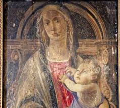 De teruggevonden Madonna met kind van Boticelli © Kipa-Apic