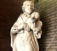 Sint-Jozef uit de Sint-Jozef-Arbeiderskerk van de Kappaert © KC