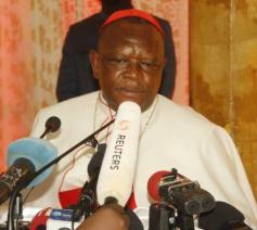 Kardinaal Fridolin Ambongo Besungu, aartsbisschop van Kinshasa © Vatican Media