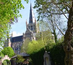 basiliek Dadizele vanuit Rosarium © André Vermont