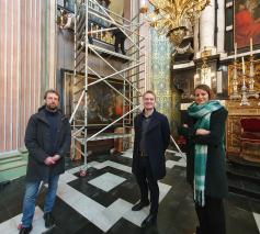 De terugkeer van de schilderijen van Theodoor Van Loon in de Mechelse Begijnhofkerk © Stad Mechelen