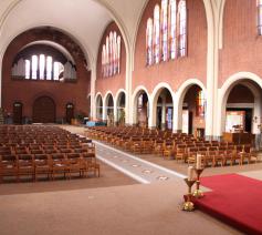 binnenzicht kerk Onze-Lieve-Vrouw Middelares © Mia Verbanck