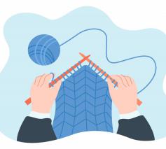 Breien voor mensen in nood © freepik