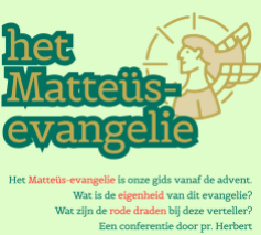 Affiche Matteüs is onze gids 