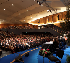 De opening van de interreligieuze bijeenkomst in Bologna © Sant'Egidio