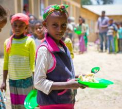 Ethiopië werd al voor de hevige gevechten getroffen door voedseltekorten en hongersnood © Caritas Internationalis