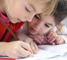 kinderen in de klas 