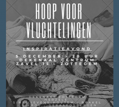 hoop voor vluchtelingen © (c) Bisdom Gent