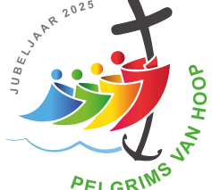 Logo Jubeljaar "Pelgrims van Hoop" © Belgische Bisschoppenconferentie