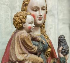 Prachtig madonnabeeld in de Sint-Sulpitiuskerk in Diest. © Diana Nieuwold