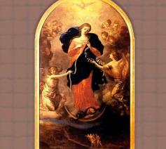 Het beeld van Maria uit Augsburg © Vatican Media