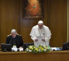 Opening van de topbijeenkomst over misbruik en kinderbescherming in Rome © Vatican Media