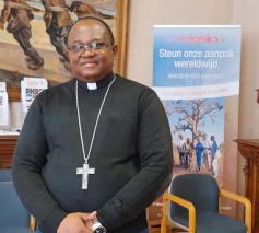 Mgr. François Abeli Muhoya Mutchapa, bisschop van Kindu (DRCongo) © Missio