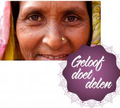 In de nieuwe missionaire campagne roept Missio je op je hele zijn en alles wat je hebt te delen. © Gustavo Frazao