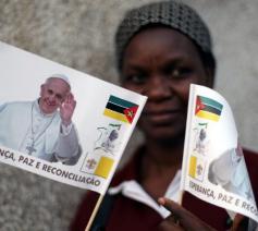 De verwachting bij de bevolking van Mozambique is hooggespannen © Vatican Media