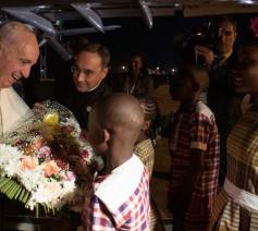 Paus Franciscus in Mozambique © Vaticaan Media